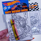 Monster Truck Coloring Kits, Monter Truck Party Favors