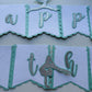 Mint Green/Blue Gymnastic Cake Topper, Gymnastic Birthday Party, Gymnastic Party