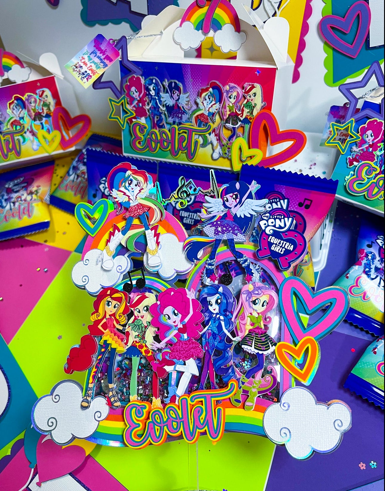 Equestria Girls My Little Pony Birthday Theme Bundle