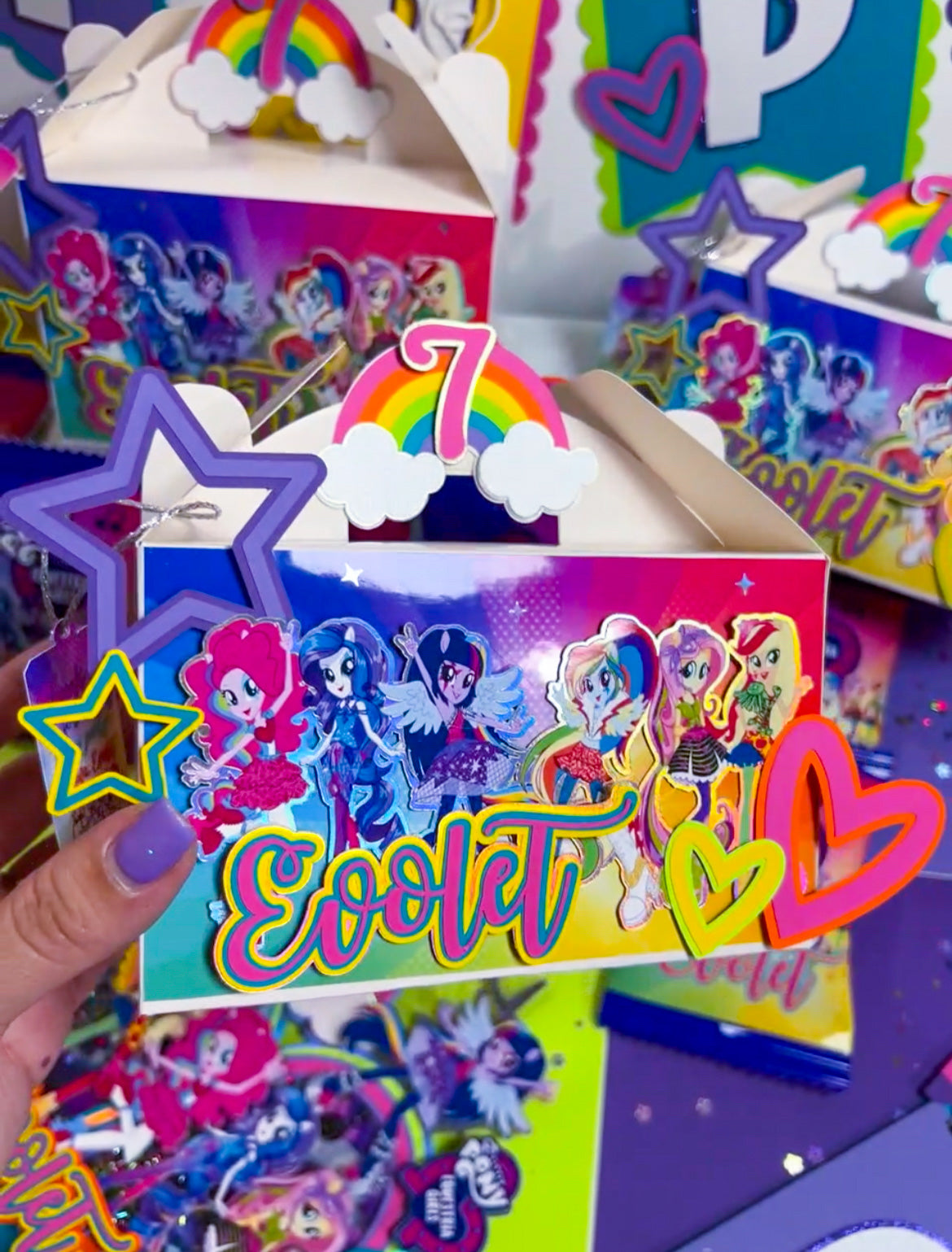 Equestria Girls My Little Pony Birthday Theme Bundle